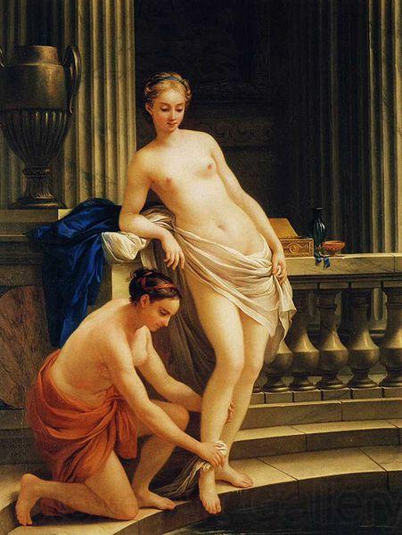 Joseph Marie Vien Greek Woman at the Bath Spain oil painting art